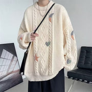 men's twist embroidered sweater - MRSLM