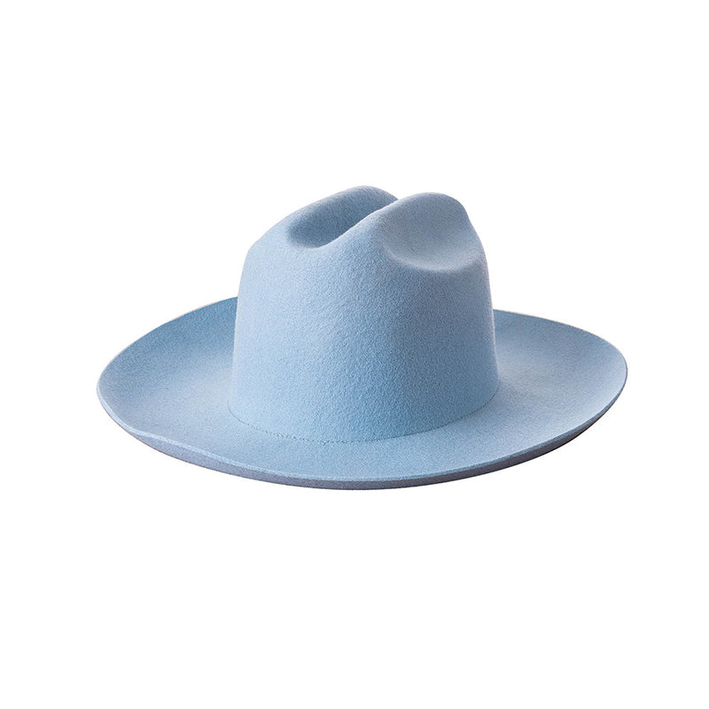 women's wool cowboy hat, view 3 - MRSLM