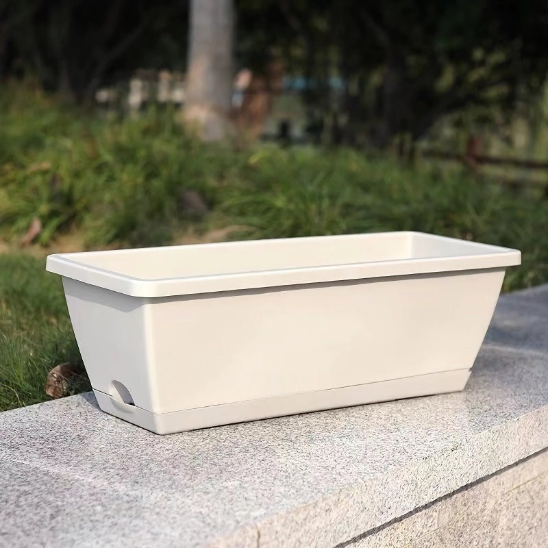 plastic vegetable planter with drain holes, view 11 - MRSLM