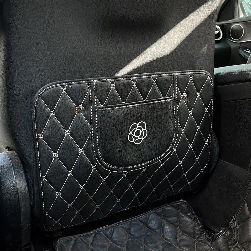 universal car seat back protector for kids, view 4 - MRSLM