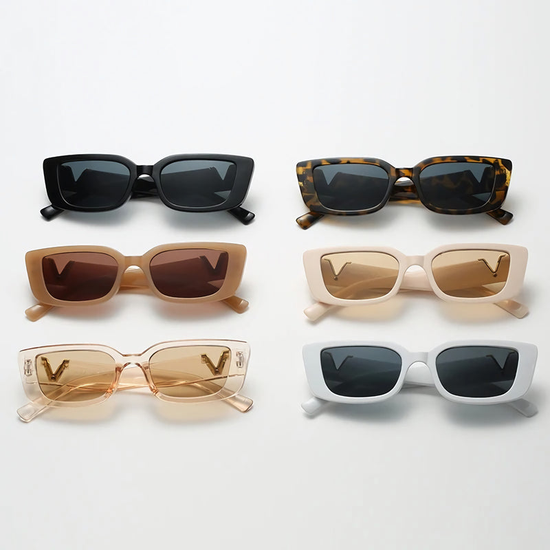 vintage rectangle sunglasses, view 13 - MRSLM
