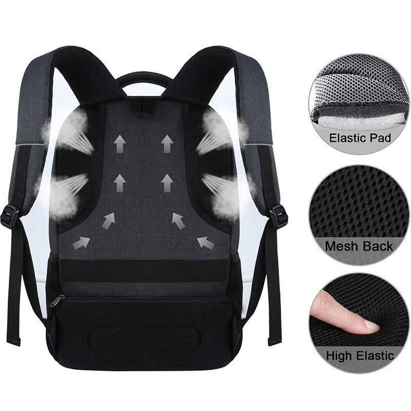 multifunctional computer backpack, view 5 - MRSLM