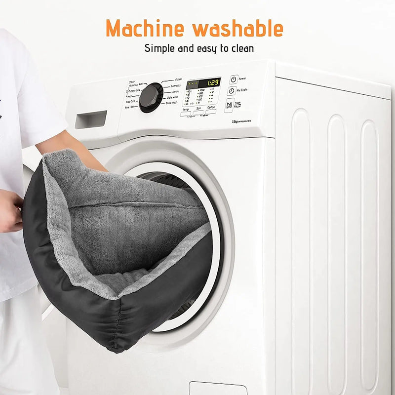 washable dog bed for large dogs, view 6 - MRSLM