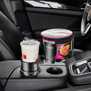 carbon fiber car cup holder with compass, view 6 - MRSLM