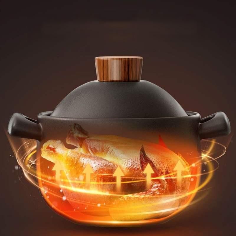 Ceramic Casserole Cooking Pot