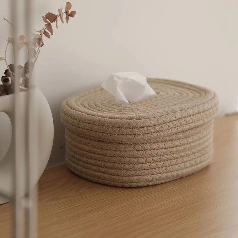 nordic style cloth tissue box, view 8 - MRSLM