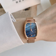 retro square women's watch, view 6 - MRSLM
