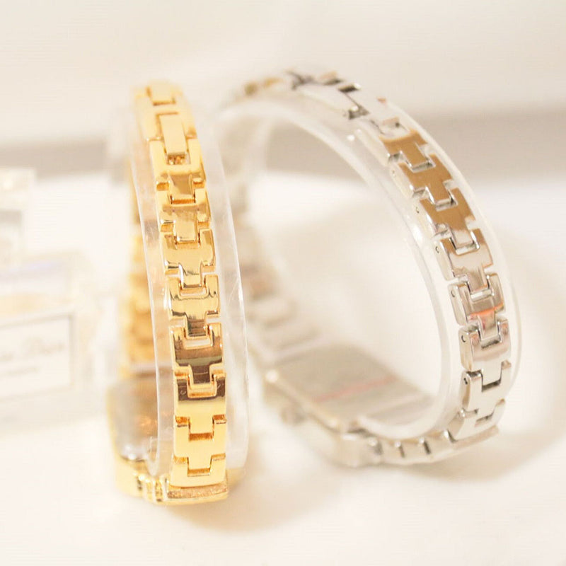 full diamond ladies quartz watch, view 2 - MRSLM