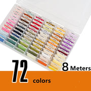 Cotton embroidery thread set, view 2 - MRSLM