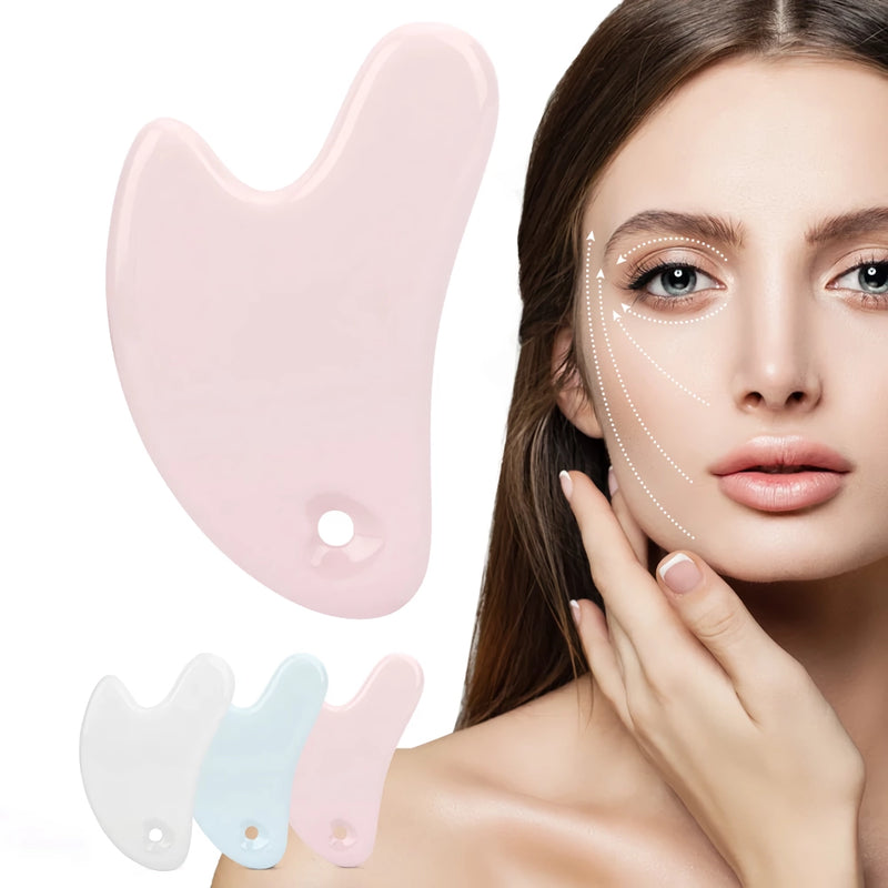 ceramic gua sha face massager - MRSLM