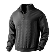 men's jacquard sweater, view 5 - MRSLM