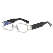 unisex vintage square sunglasses, view 2 - MRSLM