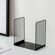 black and white iron bookends, view 11 - MRSLM