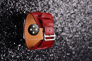 leather watch strap, view 6 - MRSLM