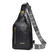 retro men's messenger bag, view 2 - MRSLM