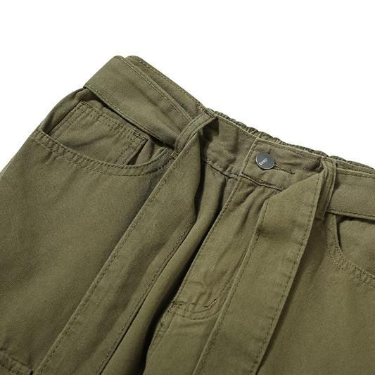 army green cargo pants, view 8 - MRSLM