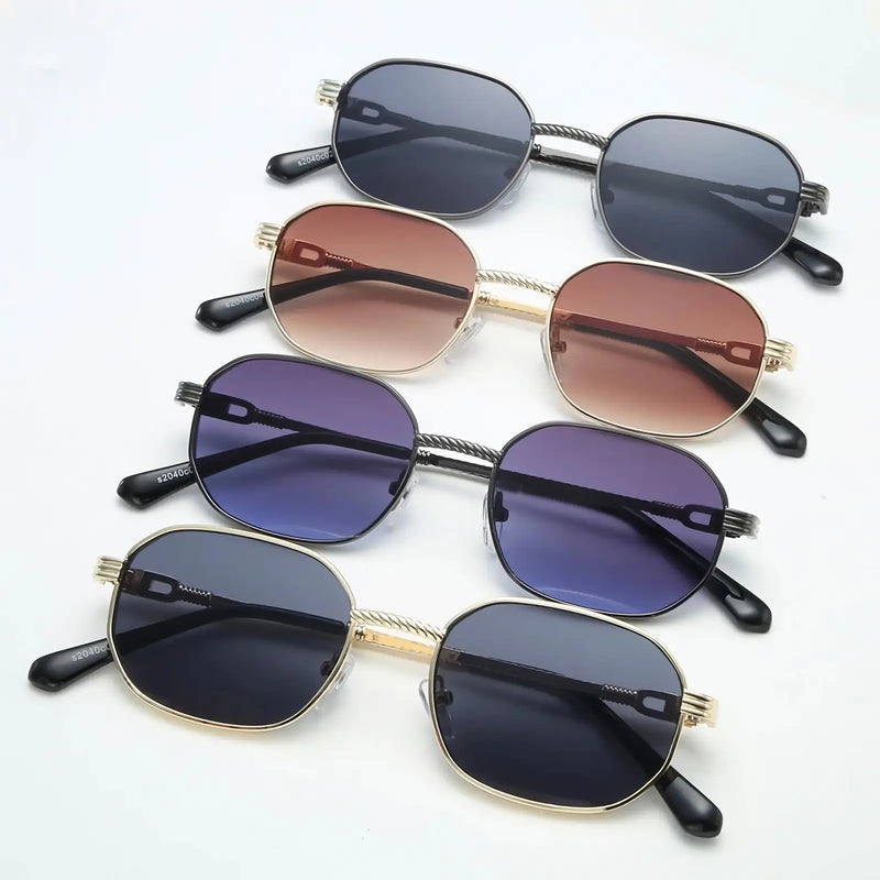 square gradient sunglasses, view 5 - MRSLM