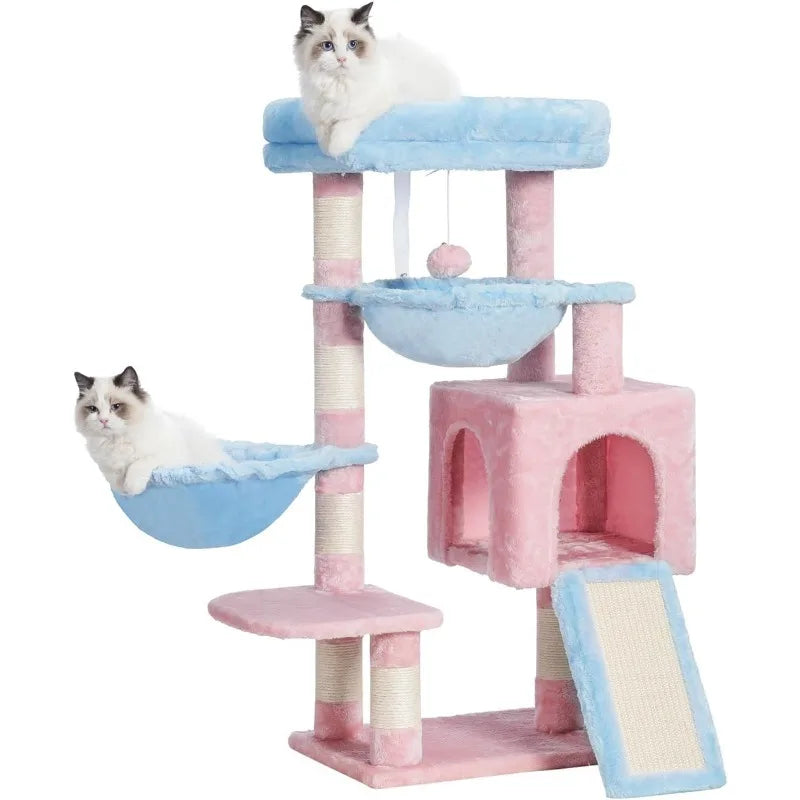 cat tree tower, view 2 - MRSLM