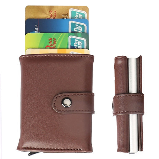 RFID aluminum card holder wallet, view 8 - MRSLM