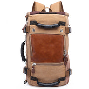 Retro canvas backpack, view 5 - MRSLM