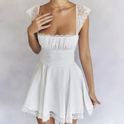 Lace mini dress, view 10 - MRSLM