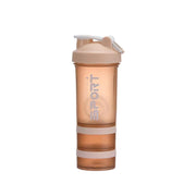 plastic protein shaker bottle, view 4 - MRSLM