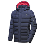 men's fleece-lined hooded coat, view 5 - MRSLM