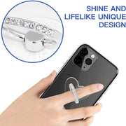 rhinestone finger grip phone stand, view 6 - MRSLM