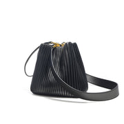 ruched bucket bag, view 14 - MRSLM