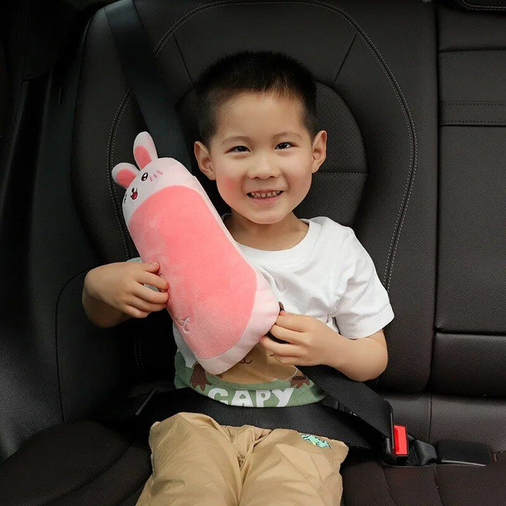 Cartoon Car Safety Seat Belt Pillow for Kids