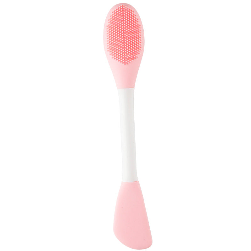 silicone double-end face mask brush, view 3 - MRSLM