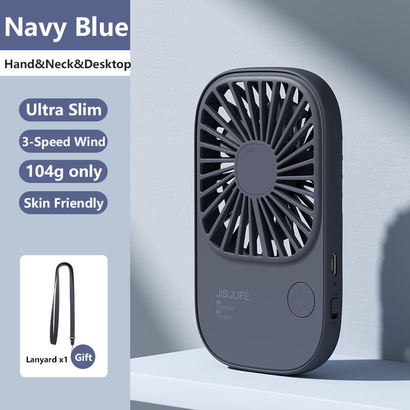 Mini handheld fan, view 2 - MRSLM