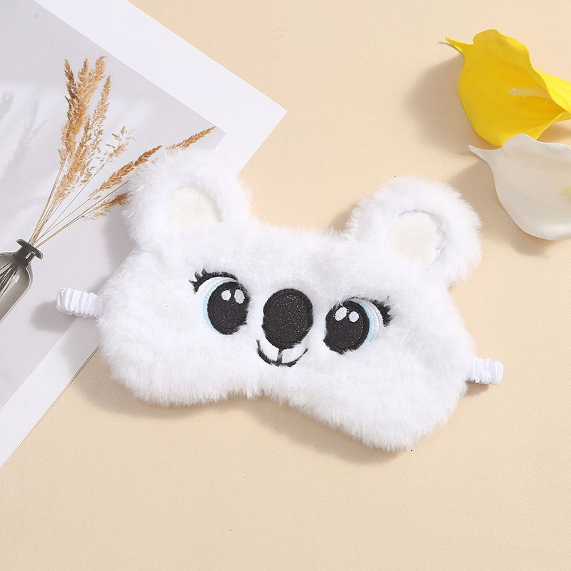 kids plush koala eye mask, view 3 - MRSLM