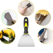 stainless steel putty knife set, view 5 - MRSLM