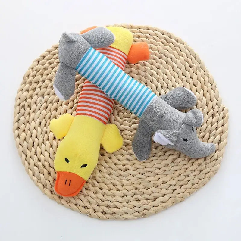 plush squeaky chew toy, view 5 - MRSLM