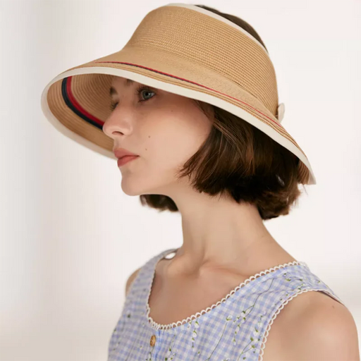 summer raffia visor cap - MRSLM