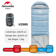 ultralight envelope sleeping bag, view 2 - MRSLM