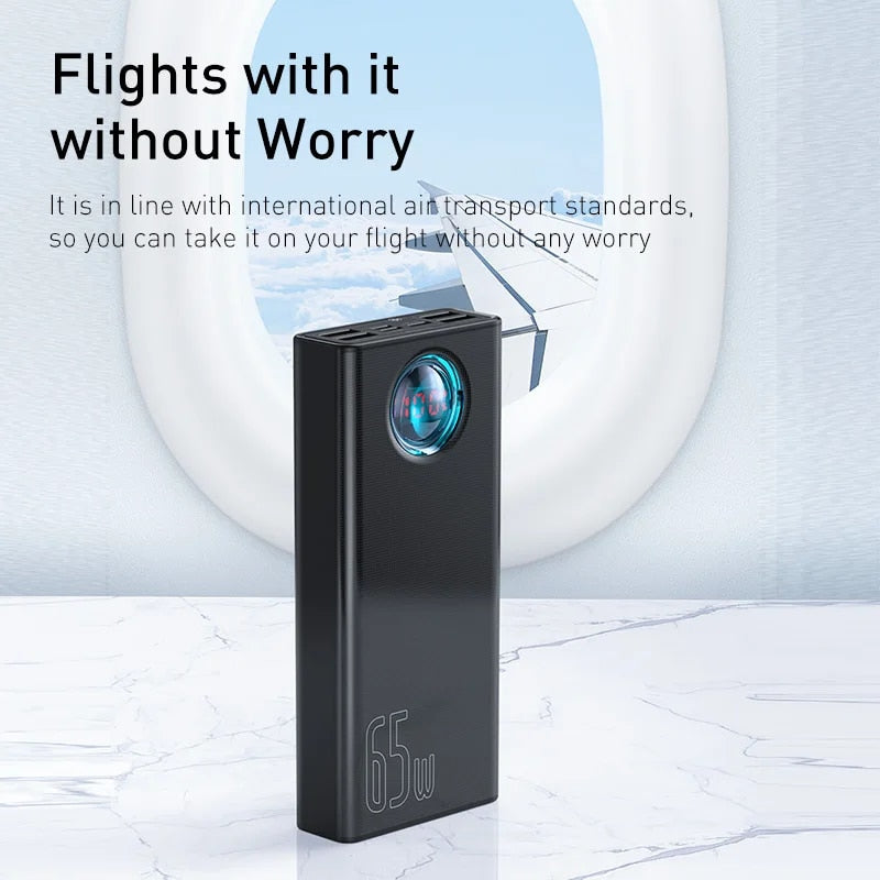 30000mAh 65W power bank, view 9 - MRSLM
