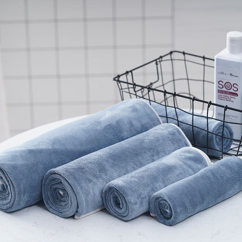 absorbent pet bath towel, view 6 - MRSLM