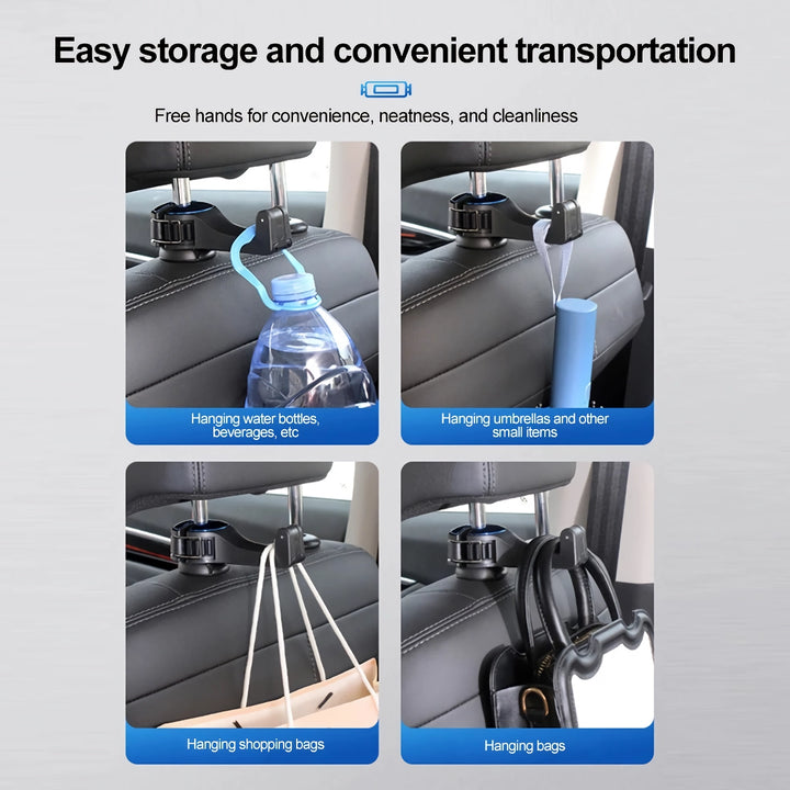 Universal Multi-Function Car Hook & Phone Holder