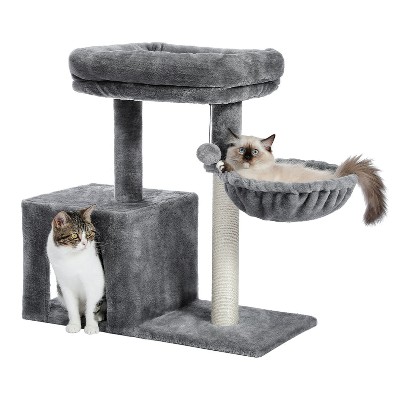 70-inch cat tree with sisal posts, view 5 - MRSLM