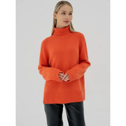 women's turtleneck sweater, view 24 - MRSLM