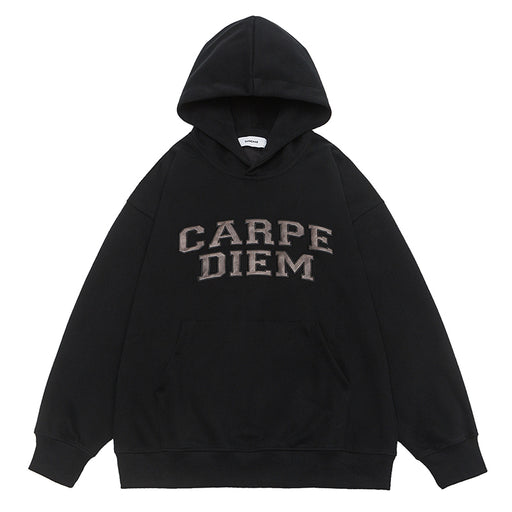 men's oversize embroidered hoodie, view 2 - MRSLM