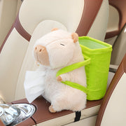 cute cartoon car tissue and trash holder, view 5 - MRSLM
