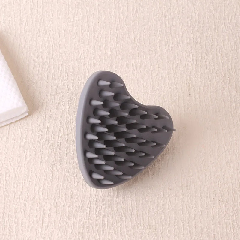 silicone shampoo brush and scalp massage comb, view 3 - MRSLM