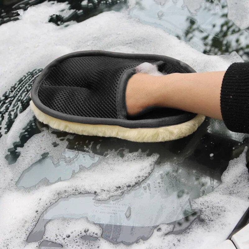 Ultra-Soft Microfiber Car Cleaning Glove