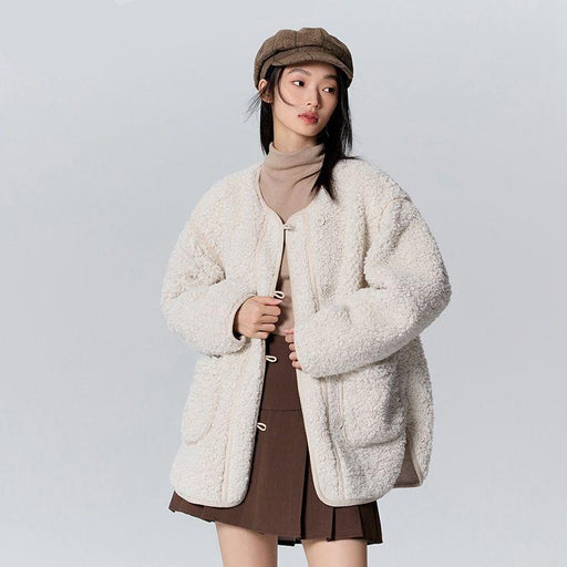 mid-length plush jacket - MRSLM