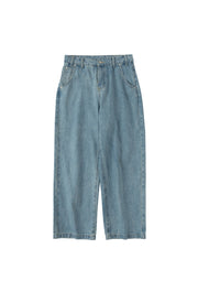 retro loose straight jeans, view 5 - MRSLM