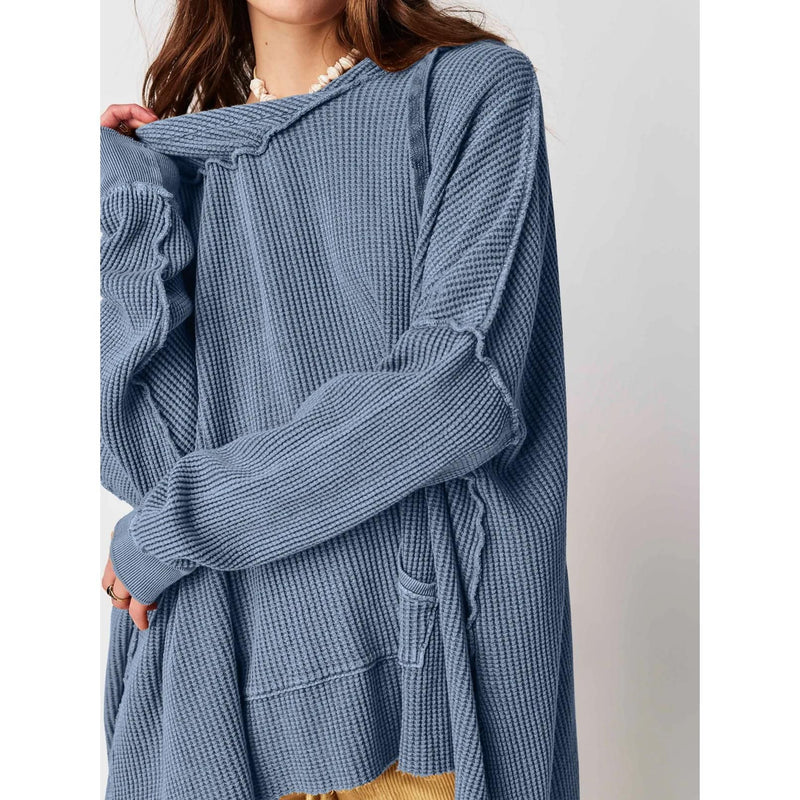 cozy oversized hoodie with pockets, view 11 - MRSLM
