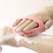 Soft silicone body scrubber and shampoo brush, view 10 - MRSLM